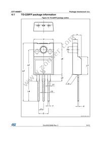 STF140N8F7 Datasheet Page 9