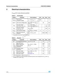 STF14NM65N Datasheet Page 4