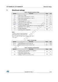 STF15N60M2-EP Datasheet Page 3