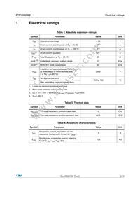 STF18N60M2 Datasheet Page 3