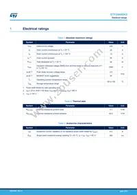 STF20N90K5 Datasheet Page 2