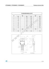 STF20NM60D Datasheet Page 11