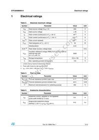 STF26NM60N-H Datasheet Page 3