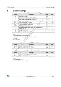 STF28N60DM2 Datasheet Page 3