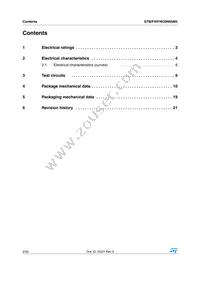 STF30N65M5 Datasheet Page 2