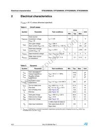 STF32NM50N Datasheet Page 4