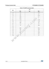 STF34N65M5 Datasheet Page 12