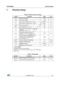 STF34NM60N Datasheet Page 3