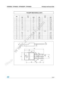 STF40N20 Datasheet Page 15