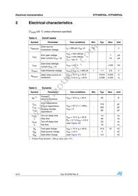 STF40NF03L Datasheet Page 4