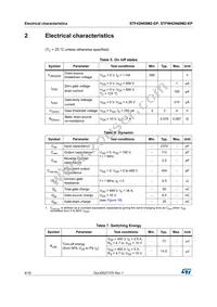 STF42N60M2-EP Datasheet Page 4