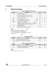 STF43N60DM2 Datasheet Page 3