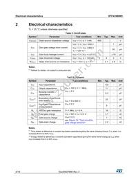 STF4LN80K5 Datasheet Page 4