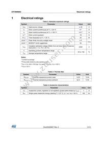 STF4N90K5 Datasheet Page 3