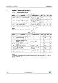 STF4N90K5 Datasheet Page 4