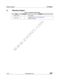 STF4N90K5 Datasheet Page 12