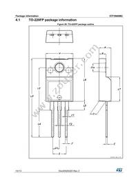 STF5N60M2 Datasheet Page 10