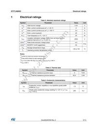 STF7LN80K5 Datasheet Page 3