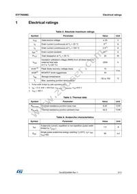 STF7N60M2 Datasheet Page 3