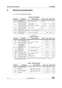 STF7N60M2 Datasheet Page 4