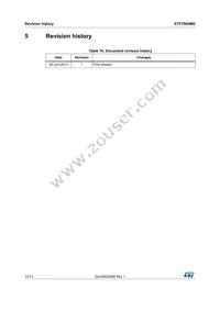 STF7N60M2 Datasheet Page 12