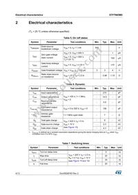 STF7N65M2 Datasheet Page 4