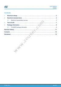 STF7N90K5 Datasheet Page 12