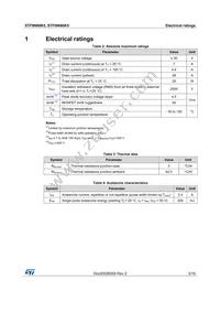 STF9N80K5 Datasheet Page 3