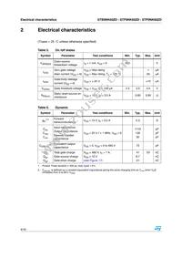 STF9NK60ZD Datasheet Page 4