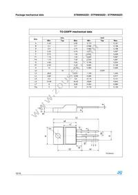 STF9NK60ZD Datasheet Page 12