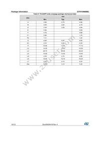 STFH10N60M2 Datasheet Page 10