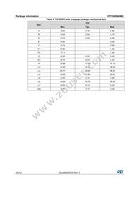 STFH40N60M2 Datasheet Page 10