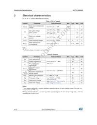 STFU13N80K5 Datasheet Page 4