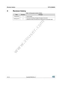 STFU15N80K5 Datasheet Page 12