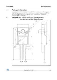 STFU15NM65N Datasheet Page 9