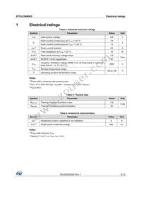 STFU23N80K5 Datasheet Page 3