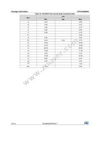 STFU23N80K5 Datasheet Page 10