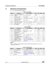 STFU24N60M2 Datasheet Page 4