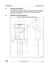 STFU24N60M2 Datasheet Page 9