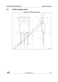 STFW12N120K5 Datasheet Page 13