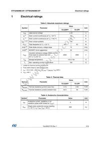 STFW42N60M2-EP Datasheet Page 3