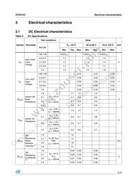 STG3155DTR Datasheet Page 5