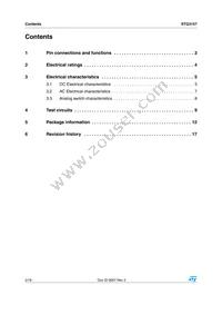 STG3157CTR Datasheet Page 2