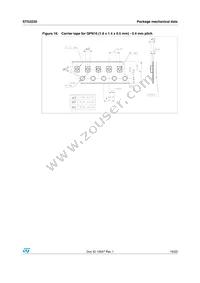 STG3220QTR Datasheet Page 19