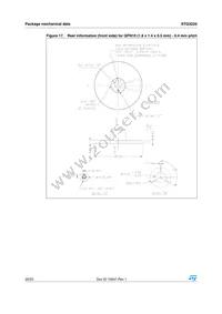 STG3220QTR Datasheet Page 20