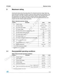 STG3384DTR Datasheet Page 5