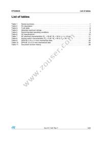 STG3684ADTR Datasheet Page 3