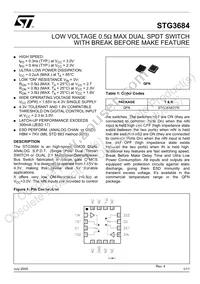 STG3684QTR Datasheet Cover