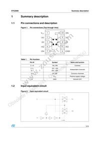 STG3689DTR Datasheet Page 3