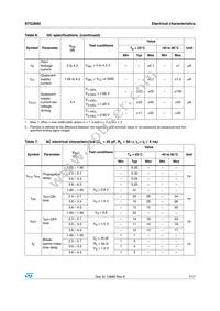 STG3692QTR Datasheet Page 7